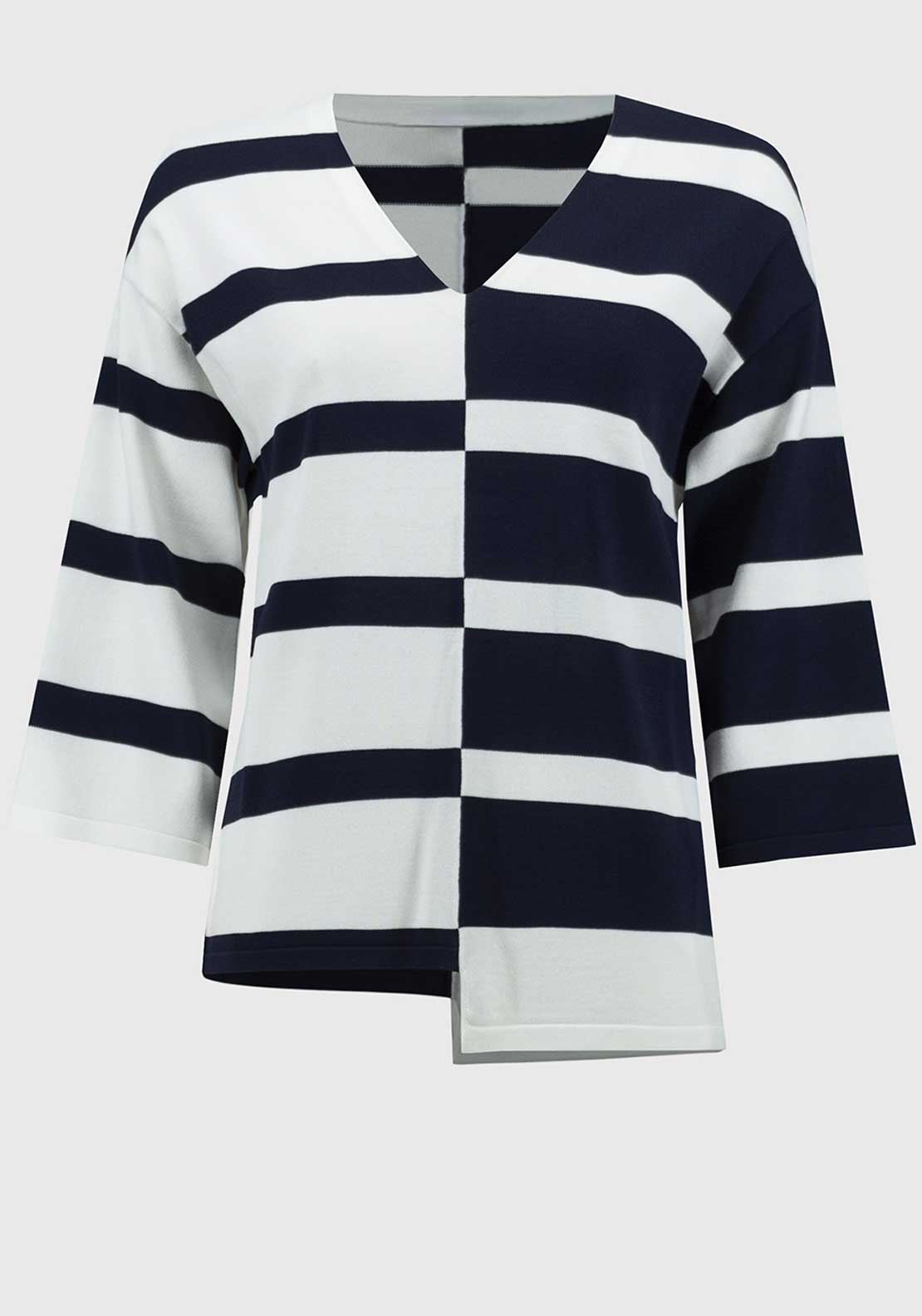 Joseph Ribkoff | V-Neck Tunic Pullover