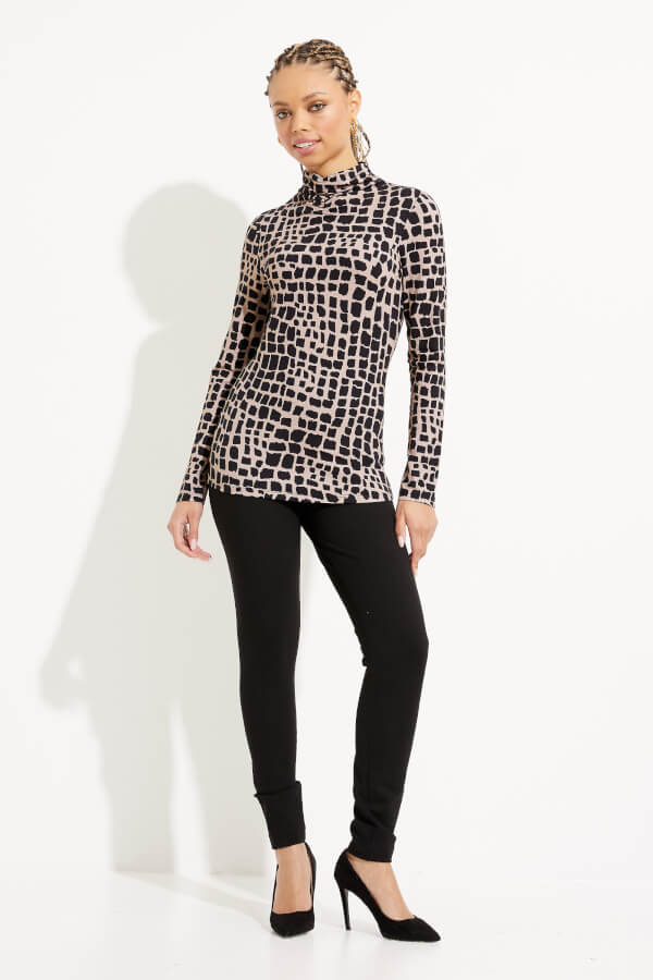 Joseph Ribkoff | Animal Print Tunic