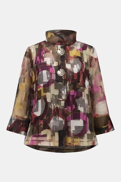 Joseph Ribkoff | Organza 2-pc Trapeze Jacket