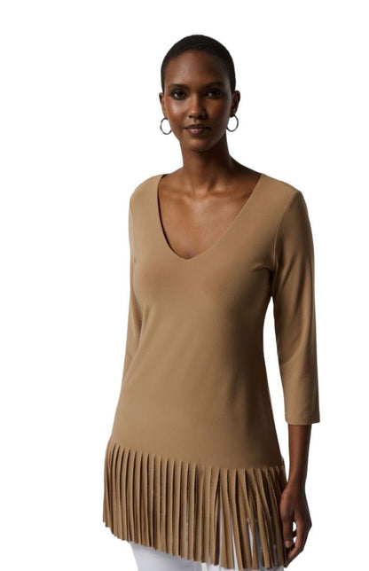 Joseph Ribkoff | Joseph Ribkoff | Tunic W/fringe | Cloister Collection | EVENINGSEPARATE