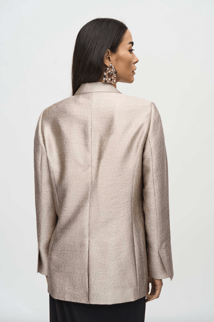 Joseph Ribkoff | Joseph Ribkoff | Woven Metallic Blazer | Cloister Collection | EVENINGSEPARATE