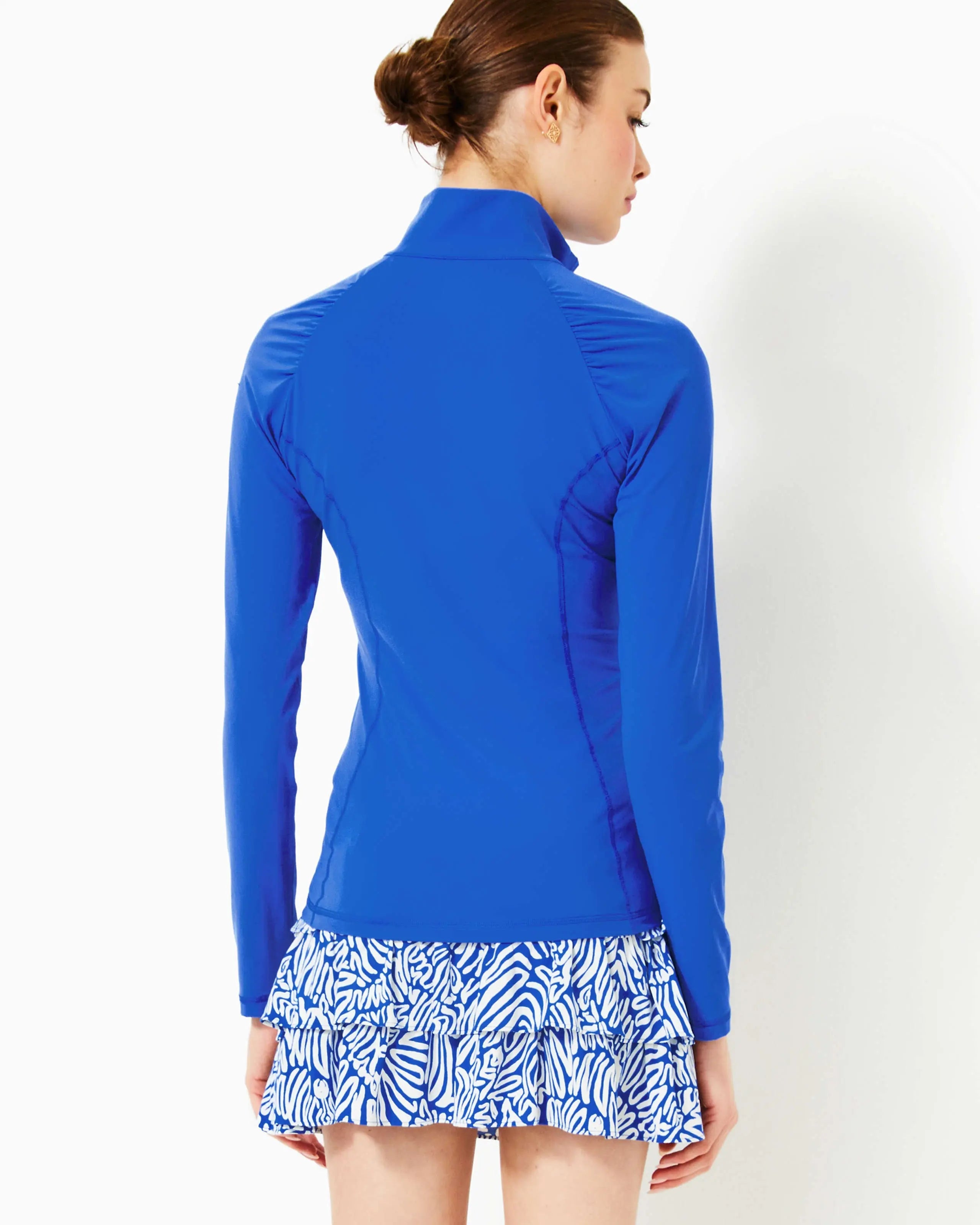 Lilly pulitzer luxletic justine sale 1/2 zip pullover