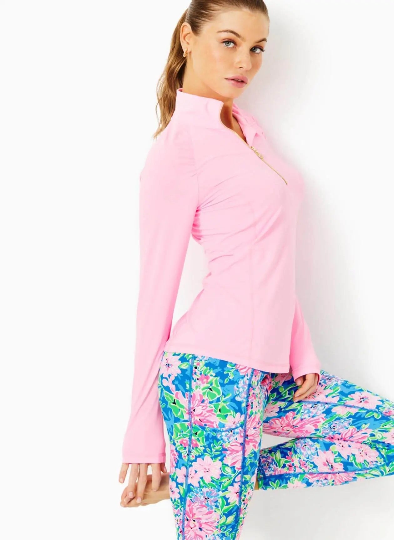 Lilly Pulitzer | Justine Half Zip Pullover | Cloister Collection | LADIES