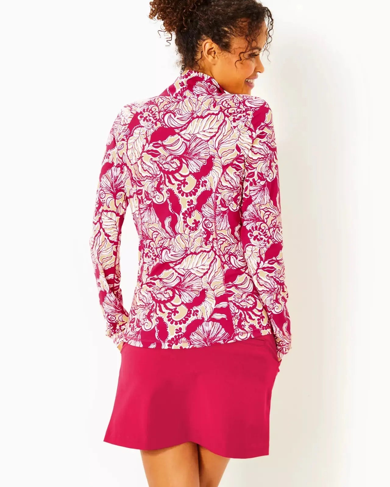 Lilly Pulitzer | Justine Half Zip Pullover | Cloister Collection | LADIES