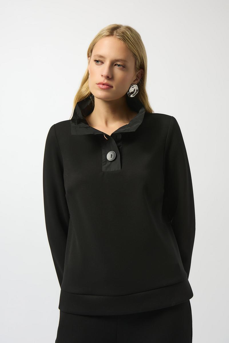 Scuba Jersey Boxy Top