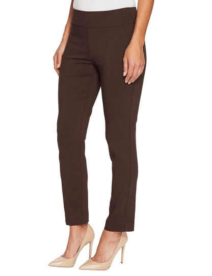 Krazy Larry | Krazy Larry | Pull on Pant Chocolate | Cloister Collection | SWEATERSSEPARAT