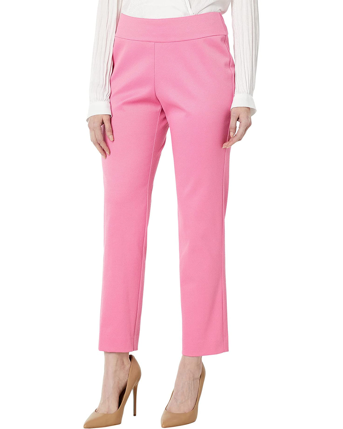 Krazy Larry | Krazy Larry | Pull on Pant Pink | Cloister Collection | SWEATERSSEPARAT