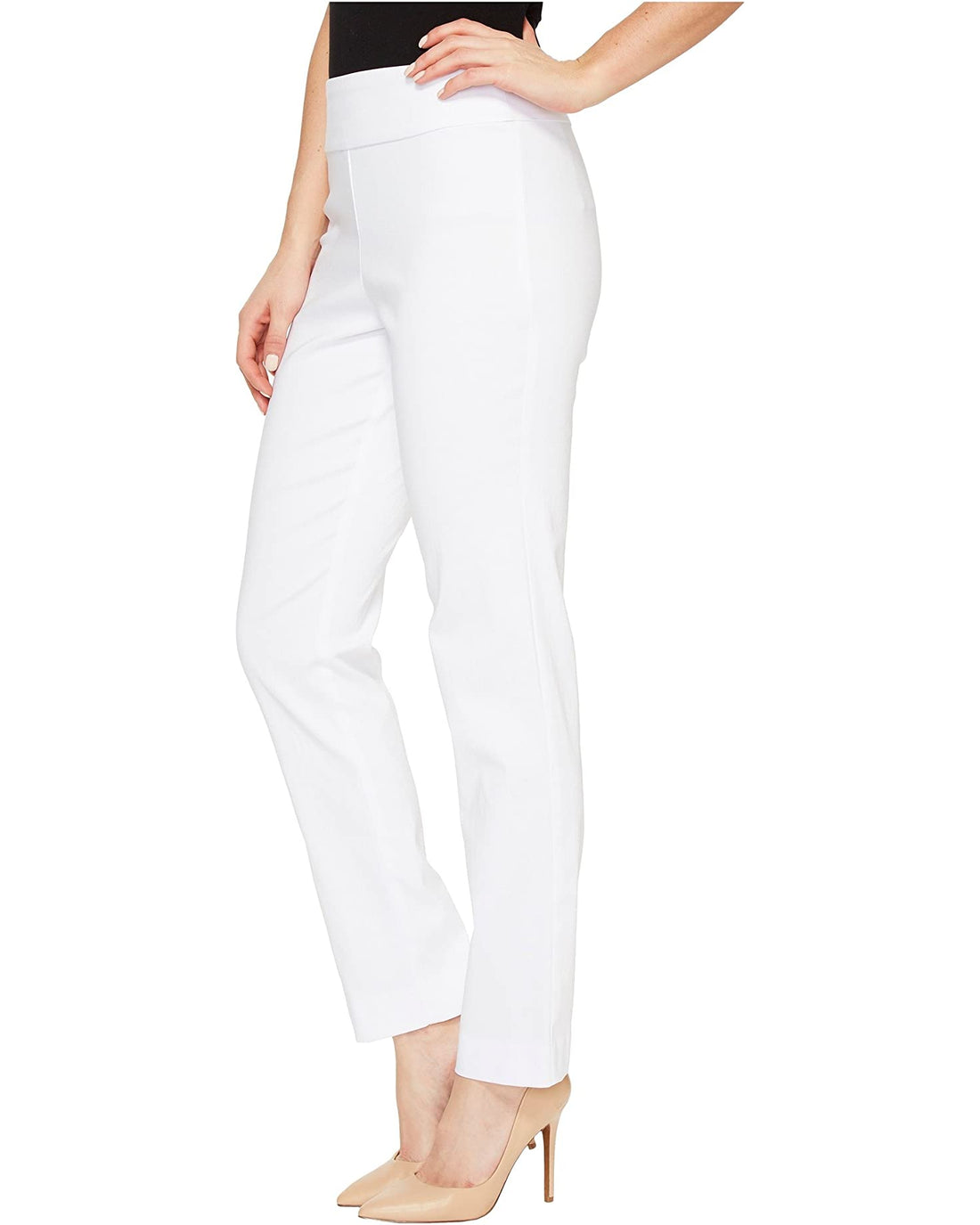 Krazy Larry | Krazy Larry | Pull on Pant White | Cloister Collection | SWEATERSSEPARAT