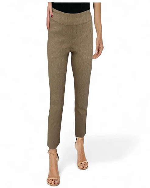 krazy larry pull on pant taupe ash