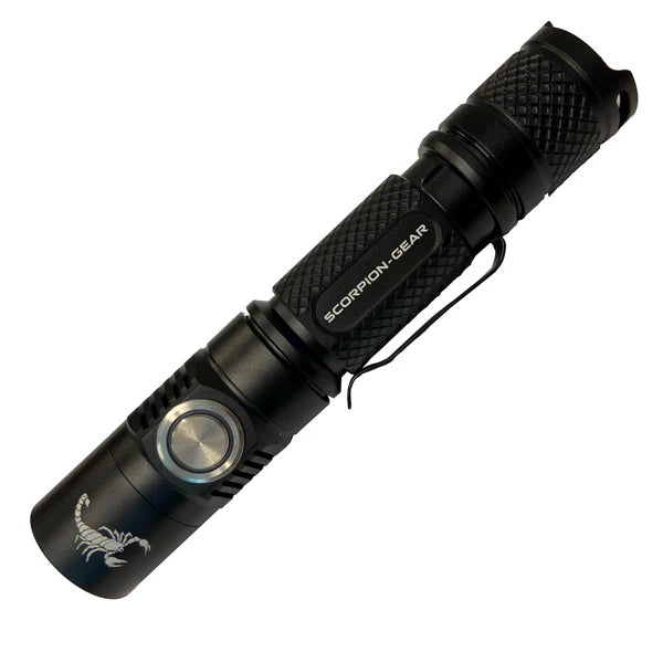 Scorpion Gear | Rechargeable Pocket Flashlight