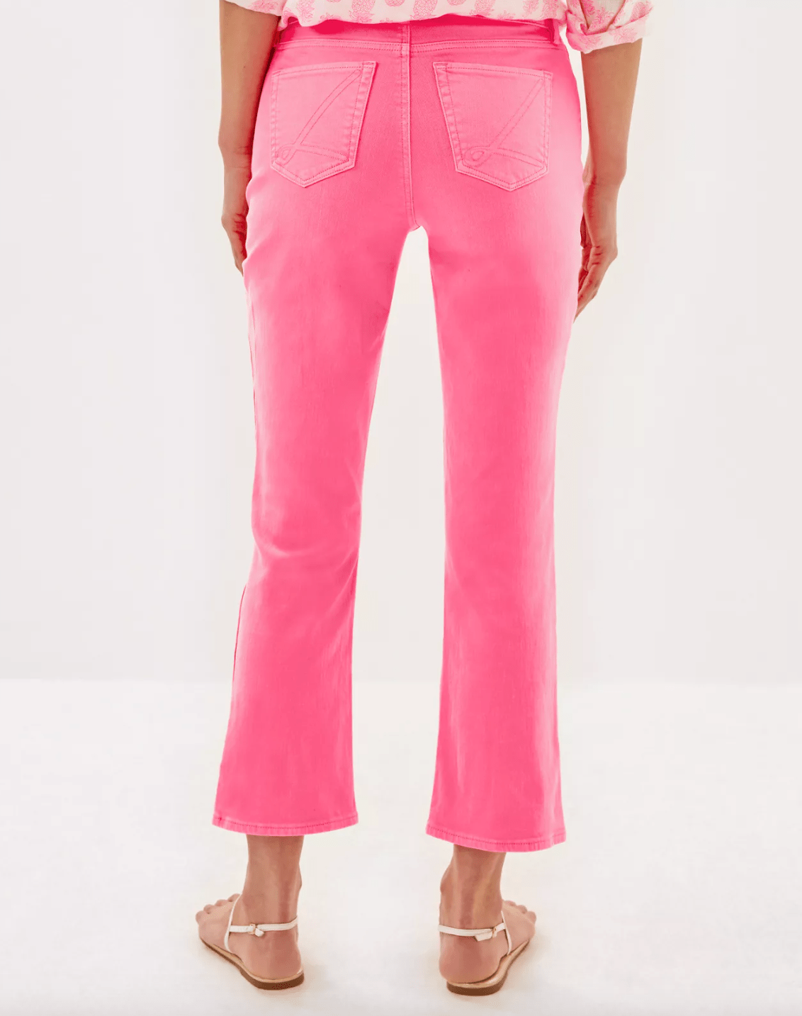 Lilly Pulitzer | Lilly Pulitzer | Annet High Rise Crop Flare Jean | Cloister Collection | LADIES