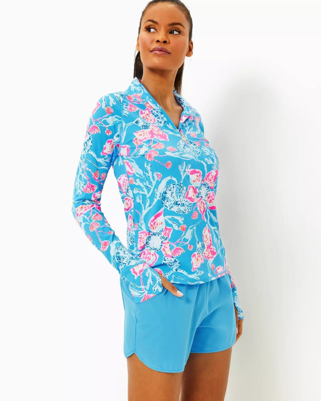 Lilly Pulitzer | Lilly Pulitzer | Backcourt Short Upf 50+ | Cloister Collection | LADIES