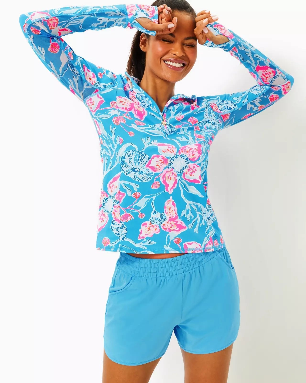 Lilly Pulitzer | Lilly Pulitzer | Backcourt Short Upf 50+ | Cloister Collection | LADIES