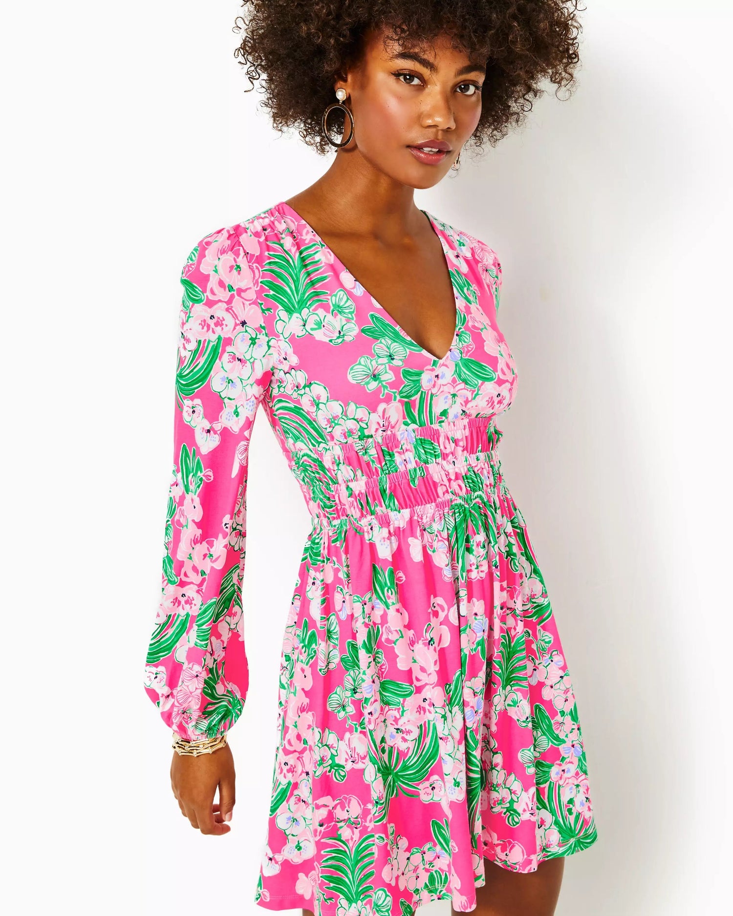 Lilly Pulitzer | Lilly Pulitzer | Calla Long Sleeve V - neck | Cloister Collection | LADIES