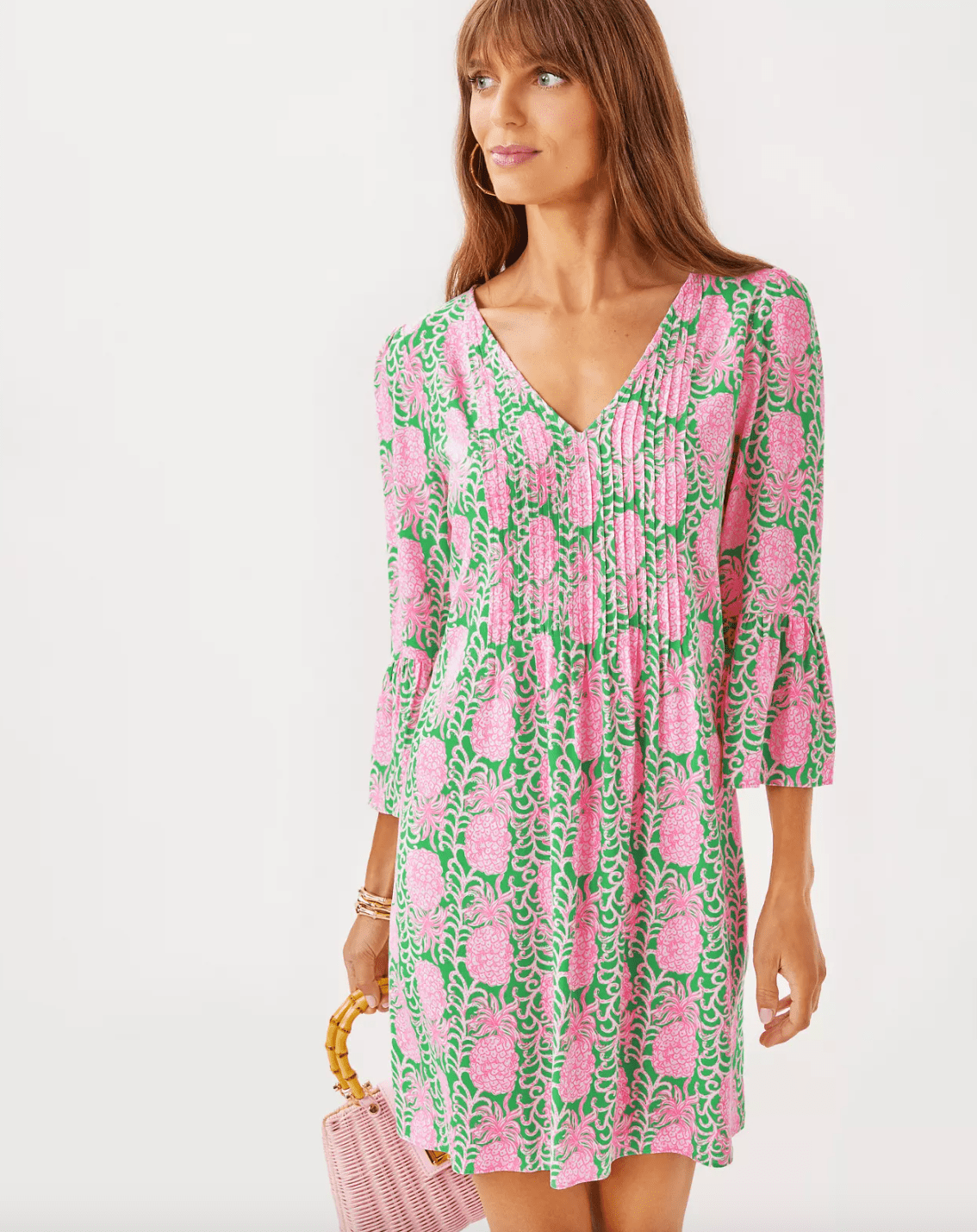 Lilly Pulitzer | Lilly Pulitzer | Danika 3/4 Sleeve Tunic Dress | Cloister Collection | LADIES