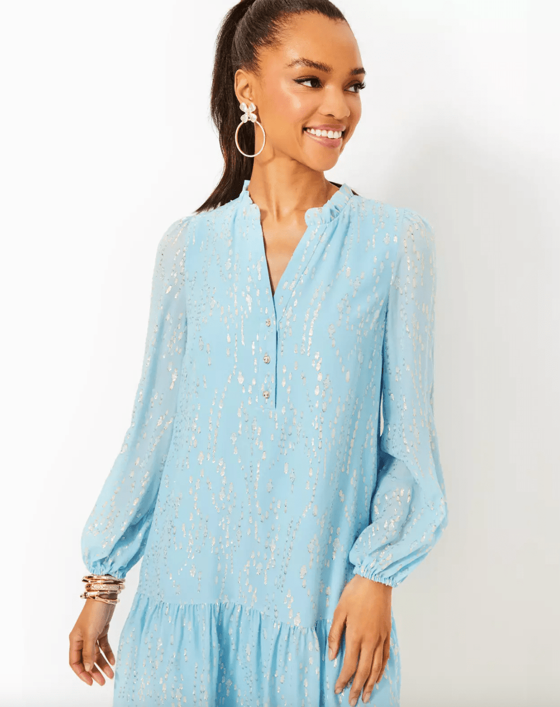 Lilly Pulitzer | Lilly Pulitzer | Evaline Silk Dress | Cloister Collection | LADIES