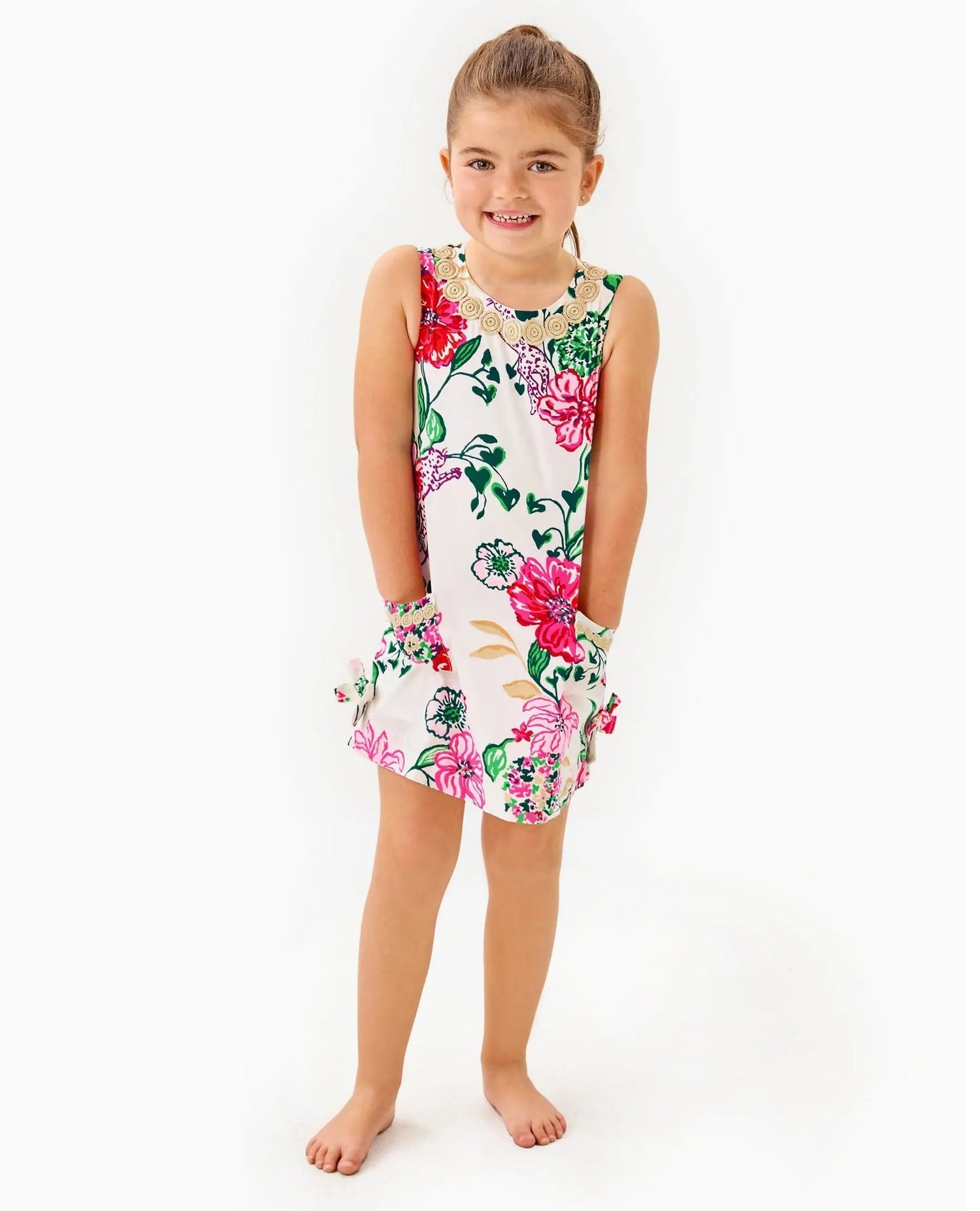 Lilly Pulitzer | Lilly Pulitzer | Girls Little Lilly Classic Shift Dress | Cloister Collection | CHILDRENS