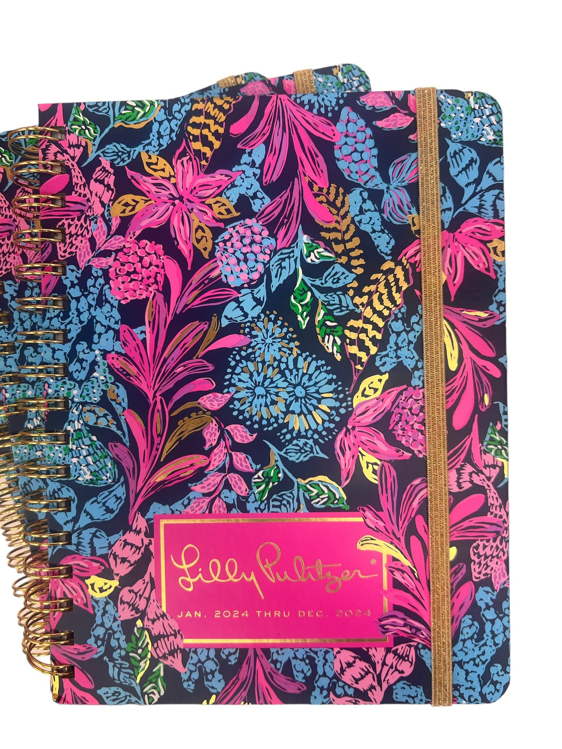 Lilly Pulitzer | Lilly Pulitzer | Large 12 Month Agenda in Calypso | Cloister Collection |