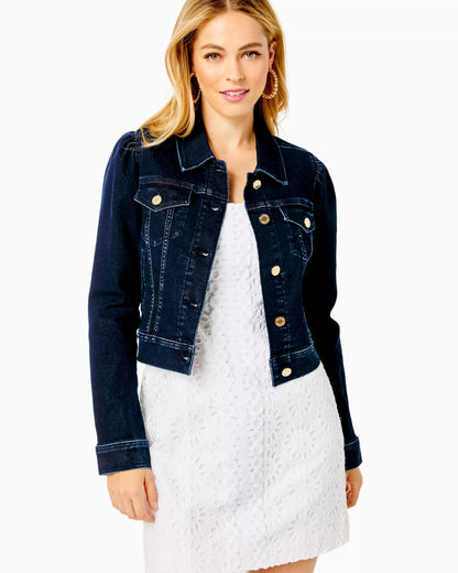 Lilly Pulitzer | Lilly Pulitzer | Laylani Denim Jacket | Cloister Collection | Outerwear