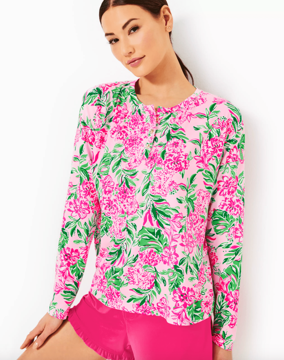 Lilly Pulitzer | Lilly Pulitzer | Lucretia Pajama Top | Cloister Collection | LADIES