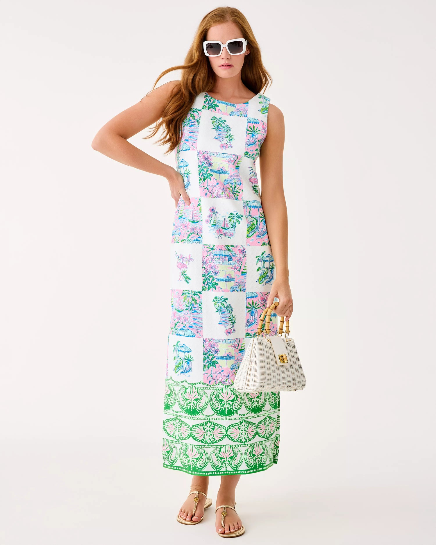 Dee Stretch Maxi Shift Dress