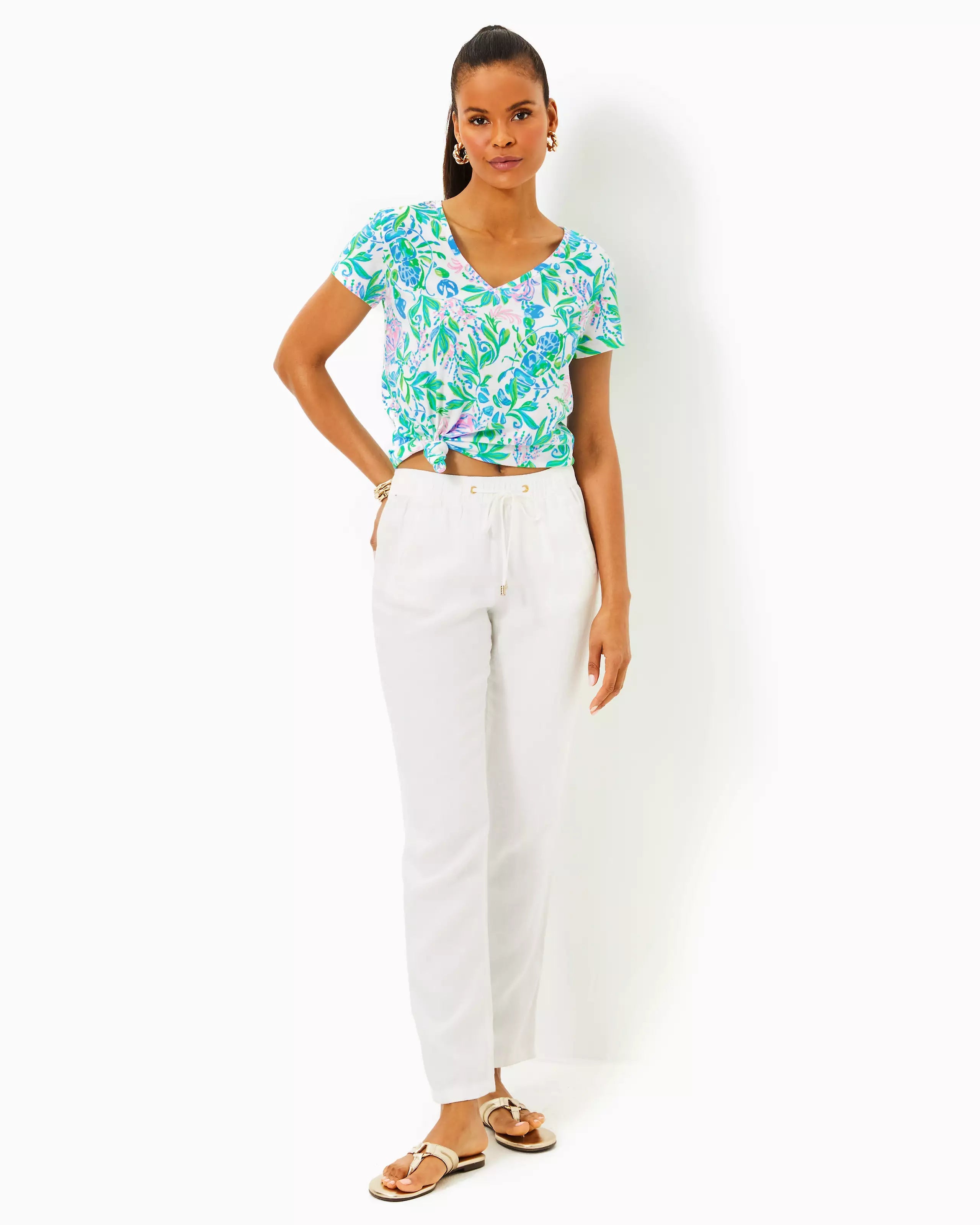 Lilly Pulitzer | Lilly Pulitzer | Meredith Tee | Cloister Collection | LADIES