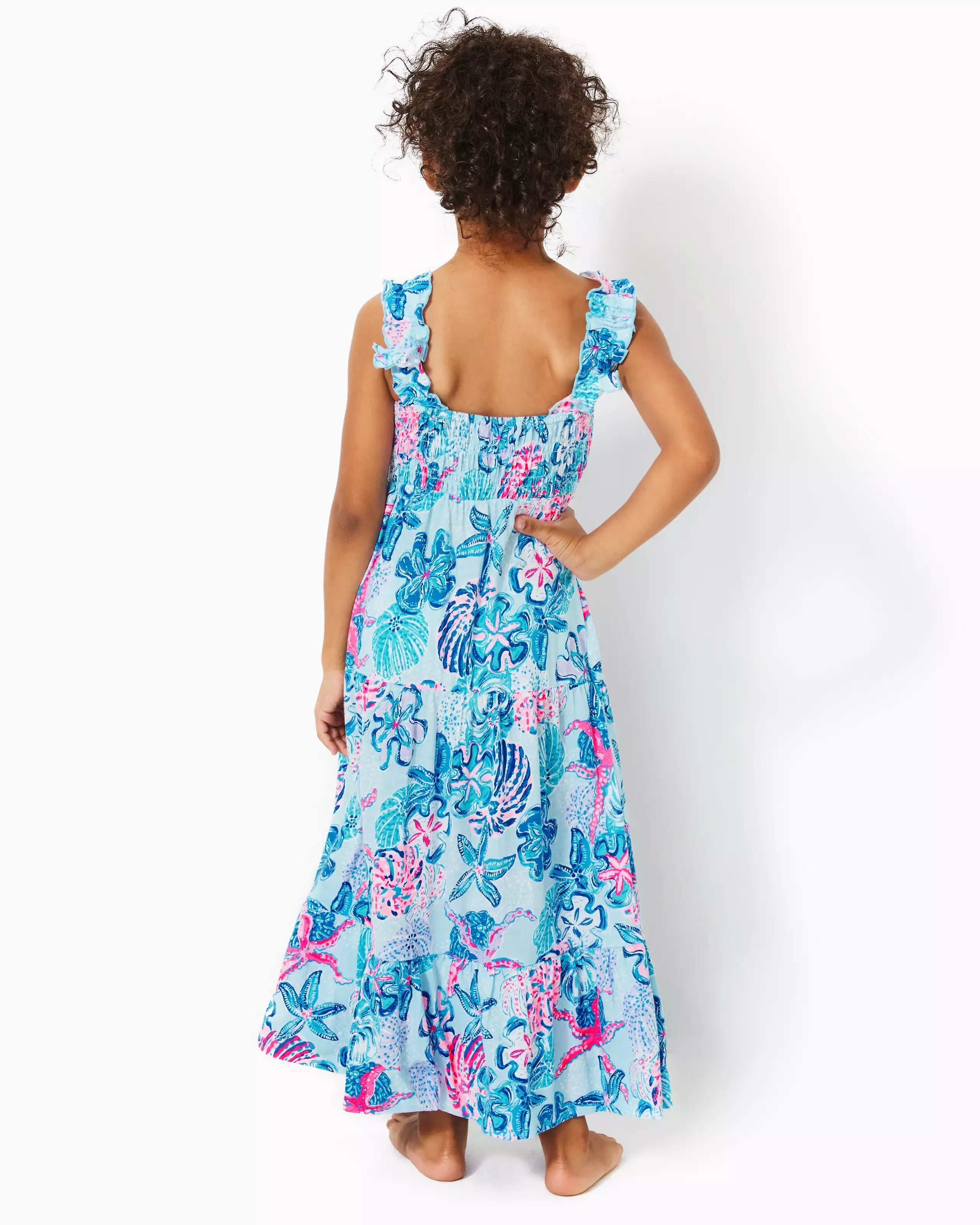 Lilly Pulitzer | Lilly Pulitzer | Mini Hadly Maxi Dress | Cloister Collection | CHILDRENS