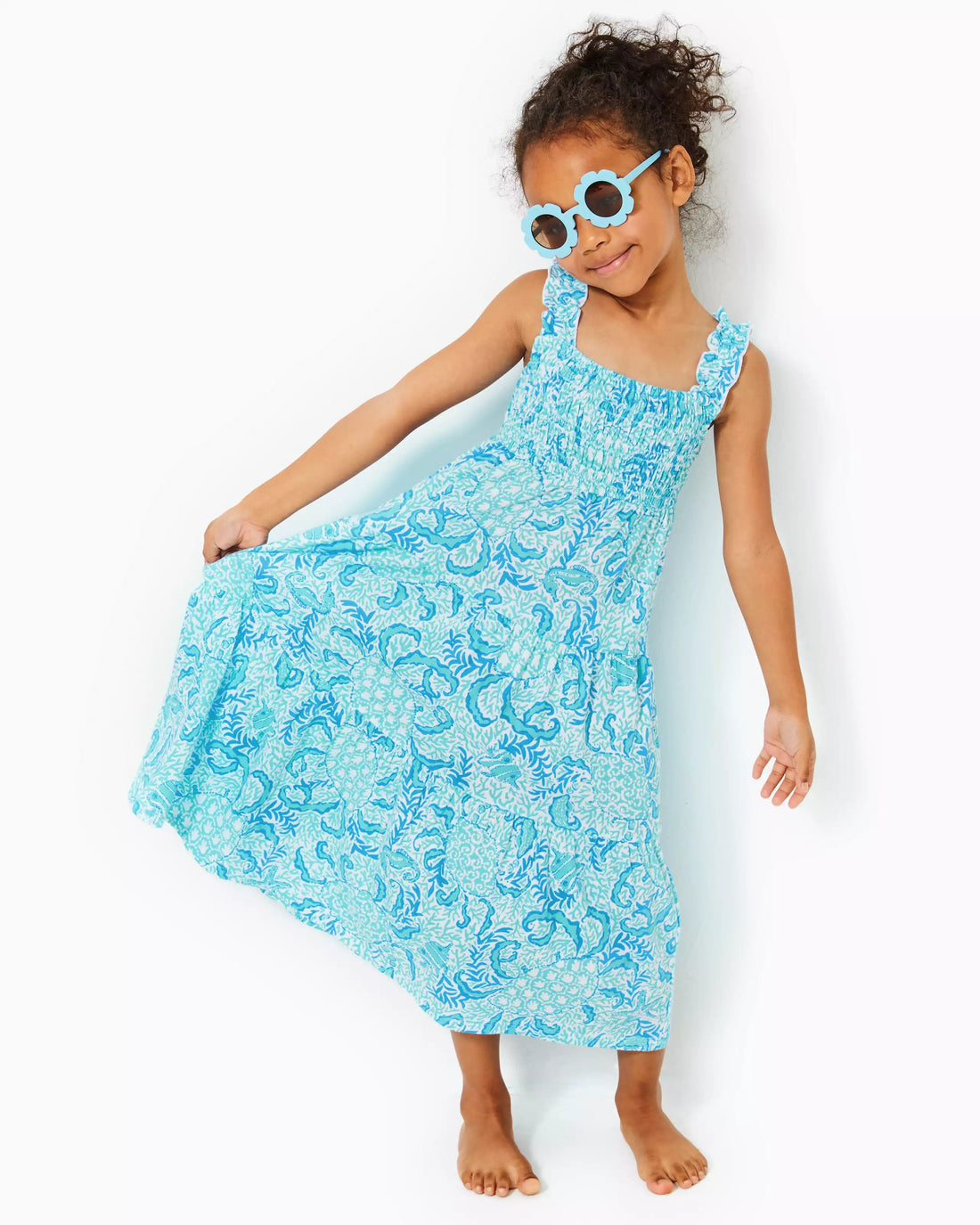 Lilly Pulitzer | Lilly Pulitzer | Mini Hadly Maxi Dress | Cloister Collection | CHILDRENS