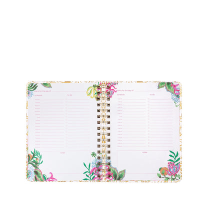 Lilly Pulitzer | Lilly Pulitzer | To Do Planner, Gold Metallic | Cloister Collection | LGIFTS