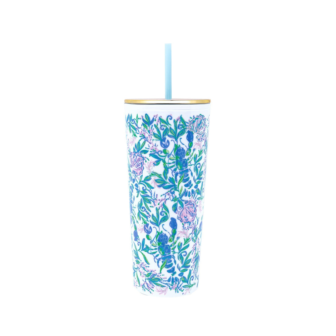 Lilly Pulitzer | Lilly Pulitzer | Tumbler W/straw, Just a Pinch | Cloister Collection | LGIFTS