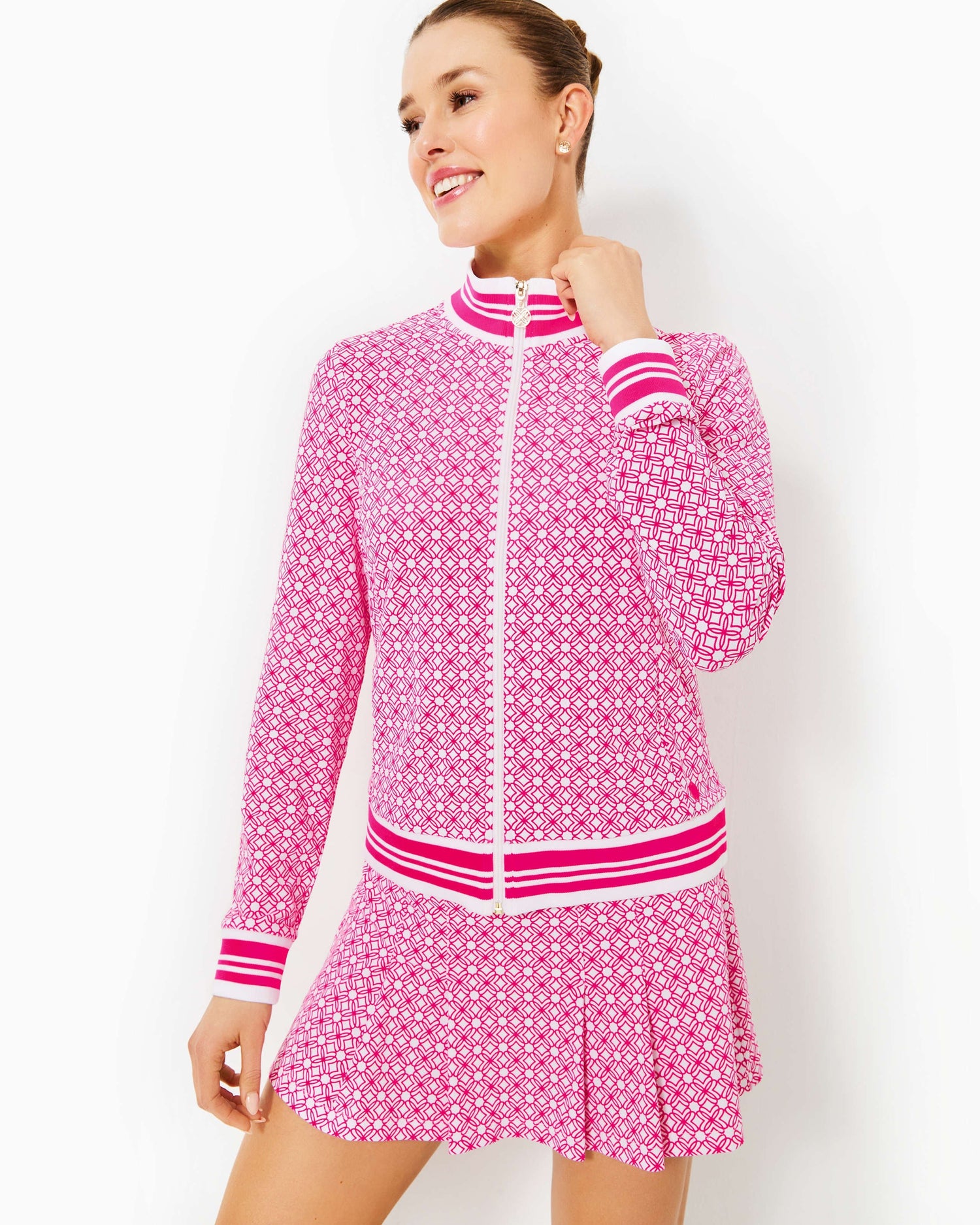 Lilly Pulitzer | Lilly Pulitzer | UPF 50+ Luxletic Regate Jacket | Cloister Collection | LADIES