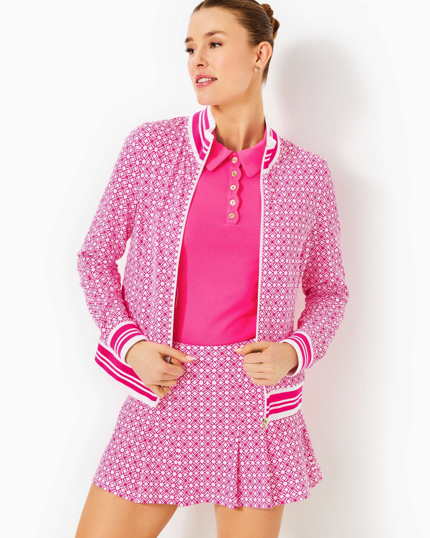 Lilly Pulitzer | Lilly Pulitzer | UPF 50+ Luxletic Regate Jacket | Cloister Collection | LADIES