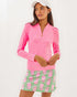 Lilly Pulitzer | Lilly Pulitzer | UPF 50+ Luxletic Sania Half Zip Sunguard - Rousseau Pink | Cloister Collection | LADIES