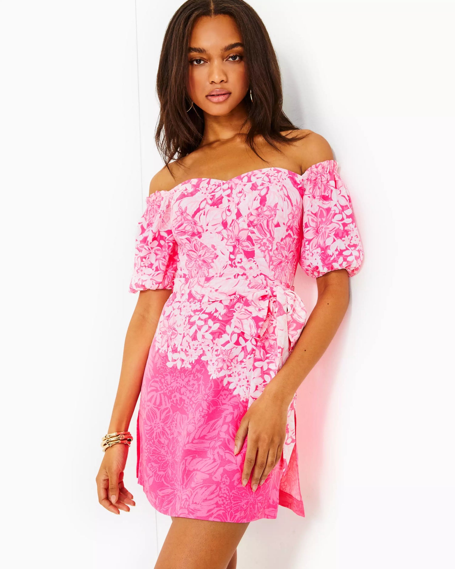 Lilly Pulitzer | Lilly Pulitzer | Winola Off The Shoulder Romper | Cloister Collection | LADIES