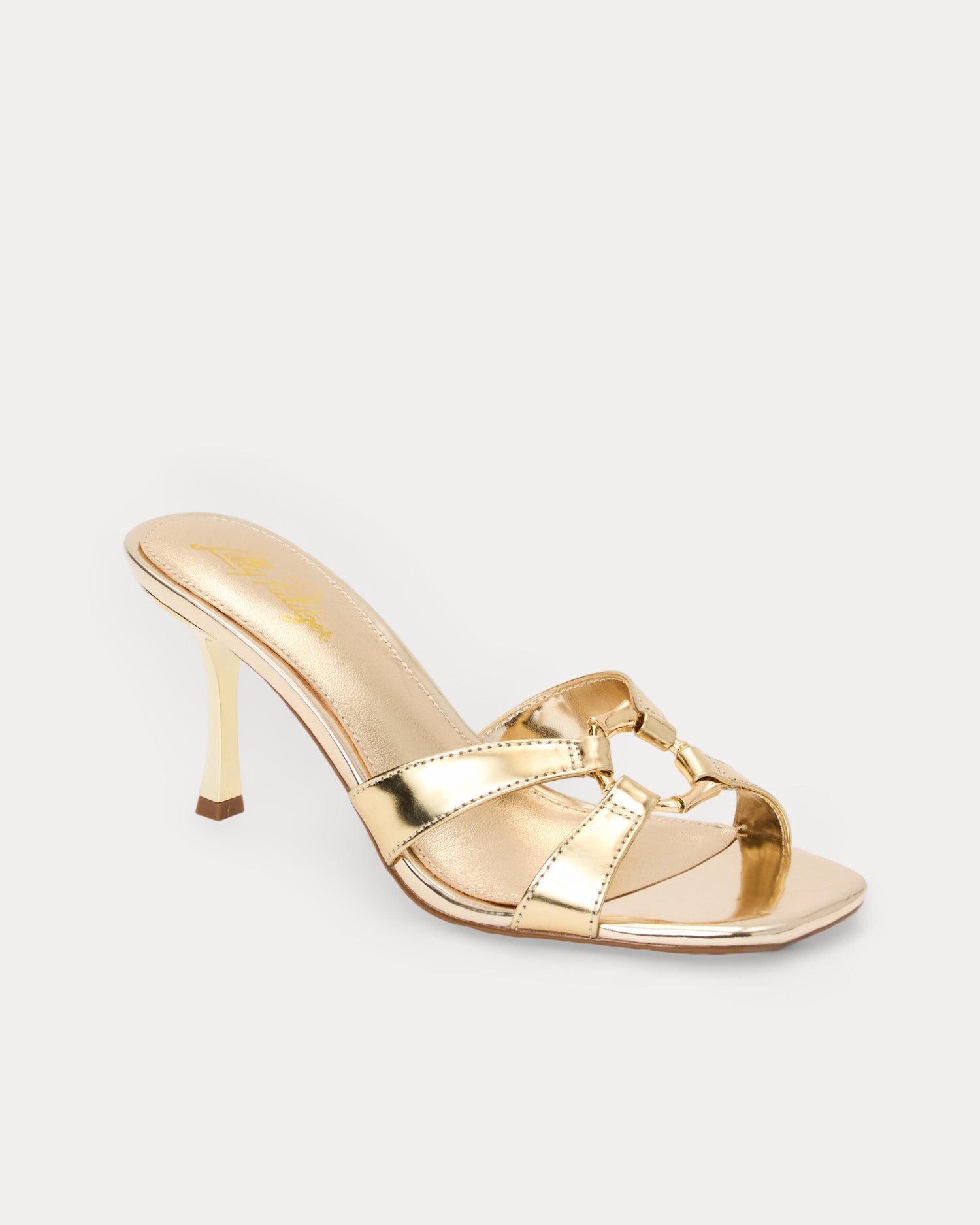 lilly pulitzer Nicolette Sandal in gold metallic