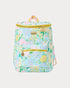 lilly pulitzer by lifeguard press Backpack Cooler, Lilly Garden Home floral-patterned backpack with gold zippers 