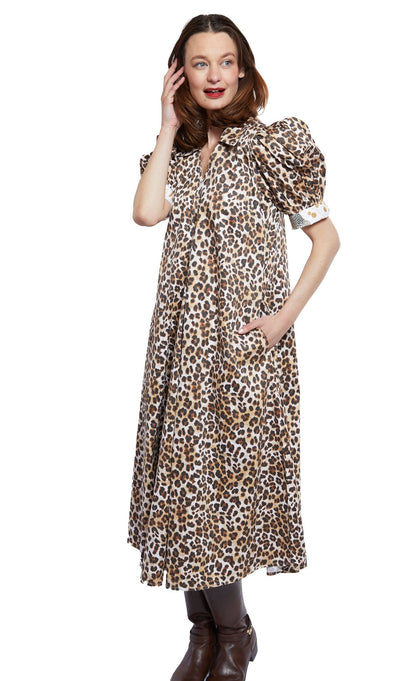 Dizzy Lizzie | Montauk Dress Classic Cheetah Print | Cloister Collection | DRESSES