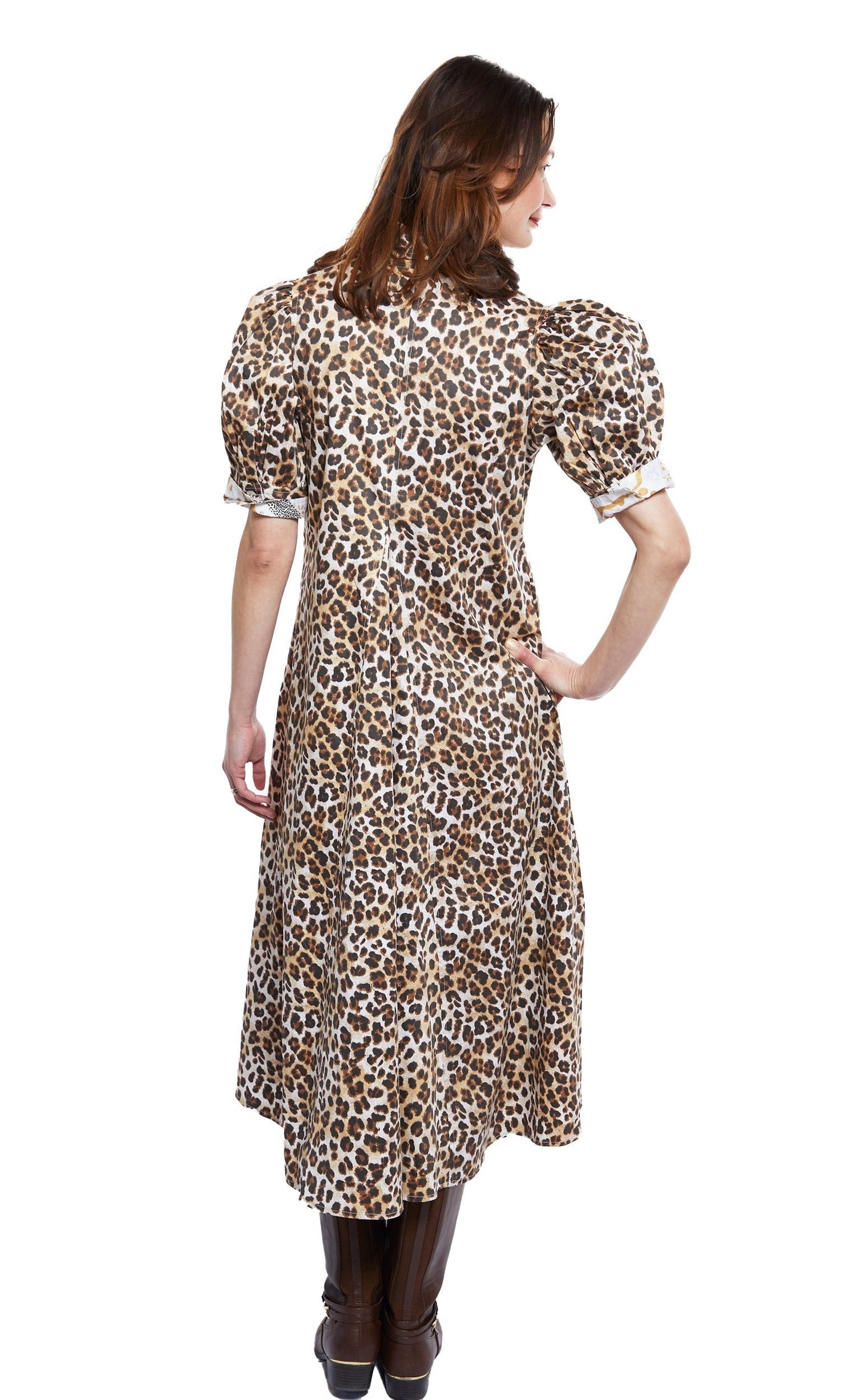 Dizzy Lizzie | Montauk Dress Classic Cheetah Print | Cloister Collection | DRESSES