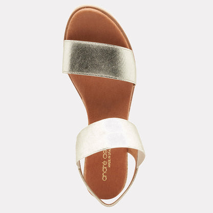 Andre Assous | Neveah Metallic Wedge
