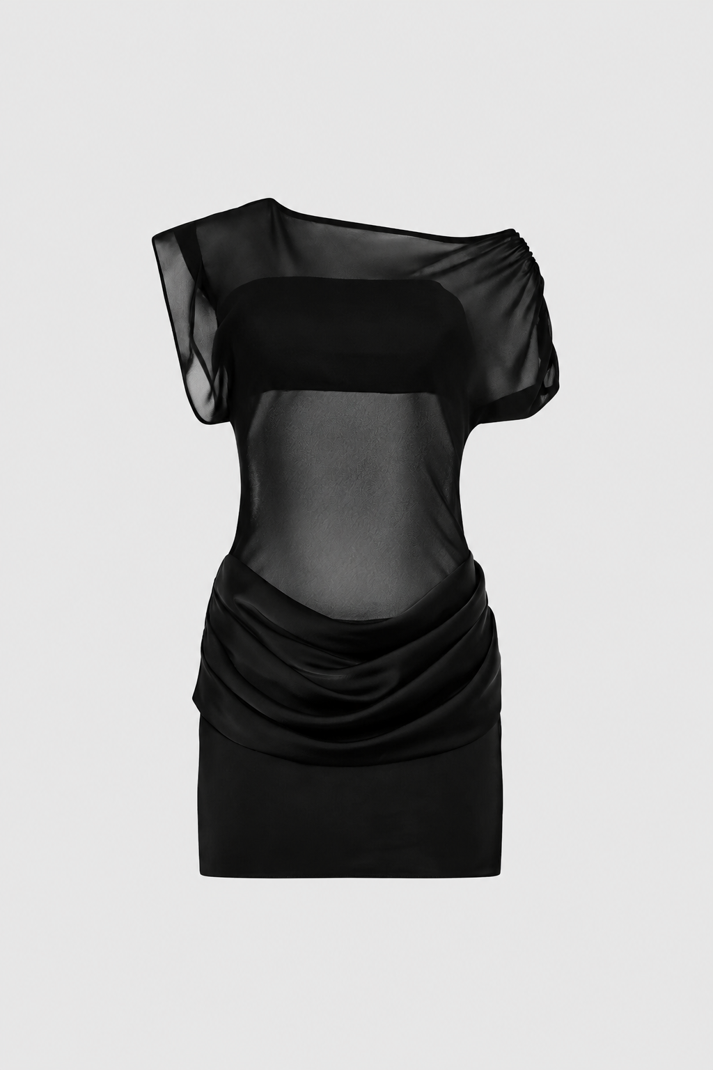 Olandria Mini Dress - Black