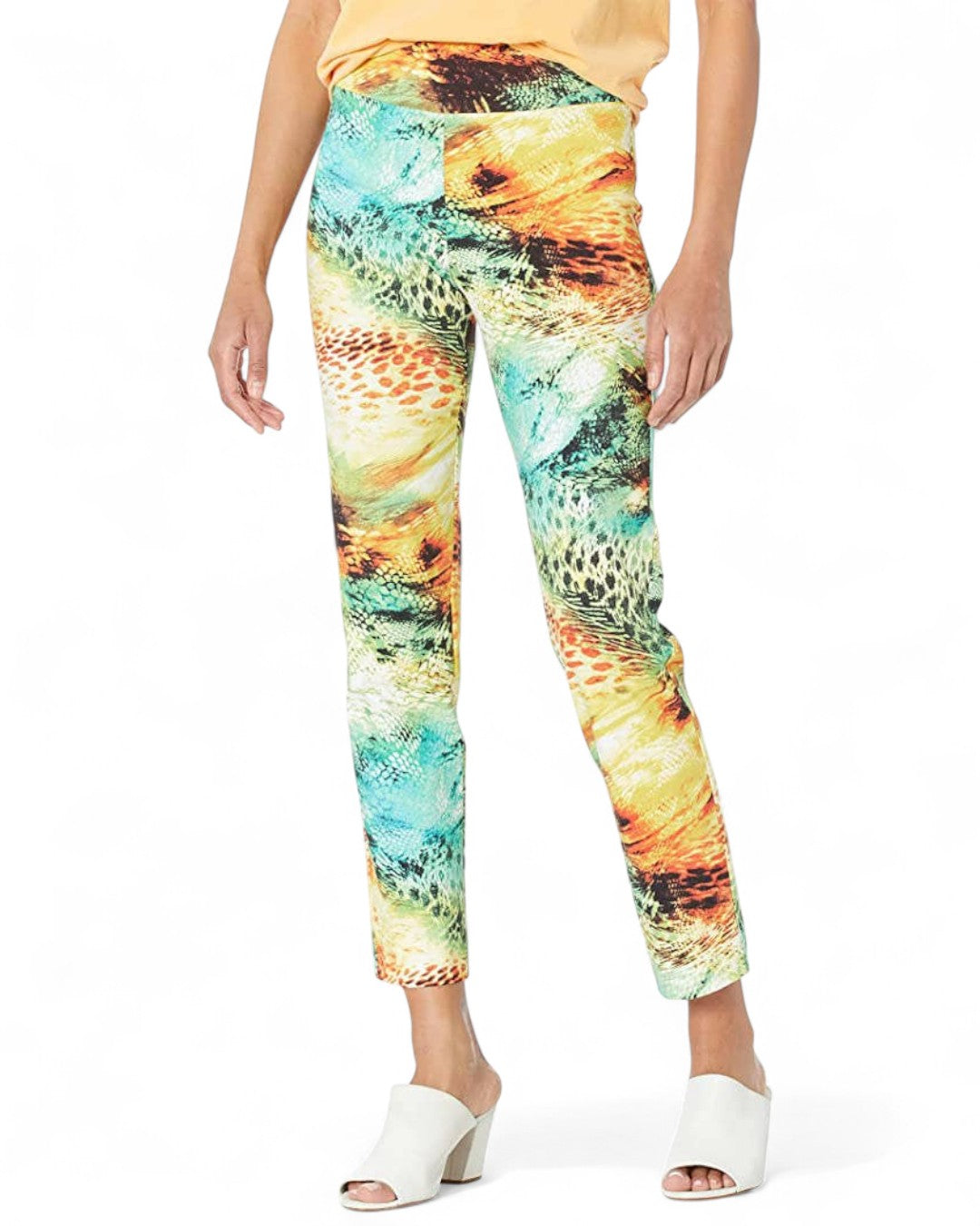 Krazy Larry P507 Pull on Pant - Peacock