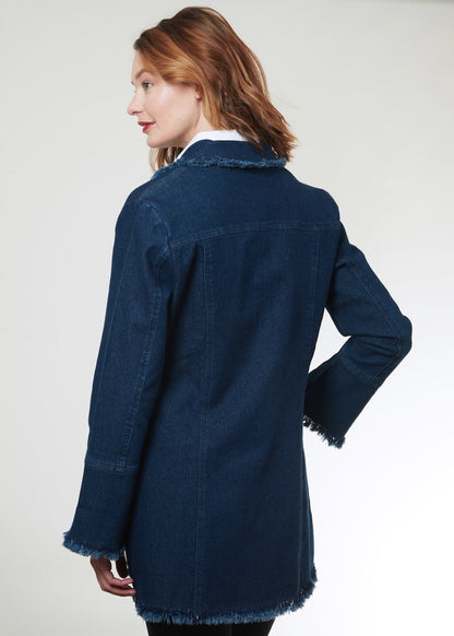 Dizzy Lizzie | Park Slope Denim Jacket Denim | Cloister Collection | JACKET