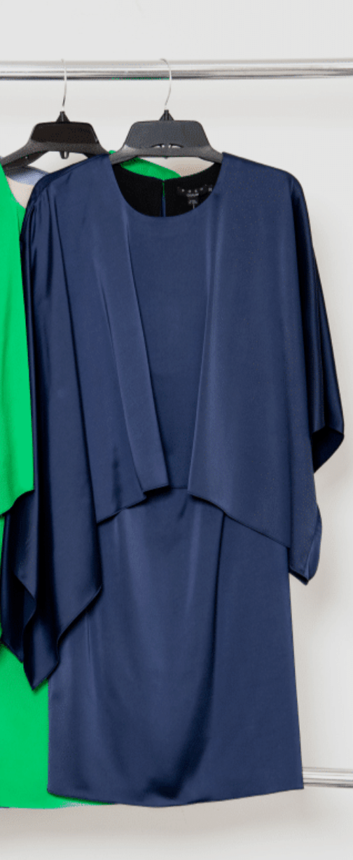 Posh | Posh | Dress with Overlay - NAVY | Cloister Collection | Dresses