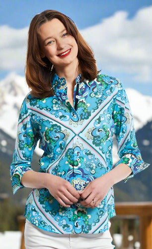 Dizzy Lizzie | Rome Shirt 3/4 Sleeves 70&