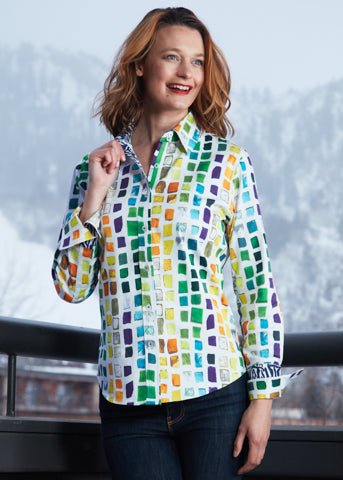 Dizzy Lizzie | Rome Shirt Jewel Motifs | Cloister Collection | SHIRT