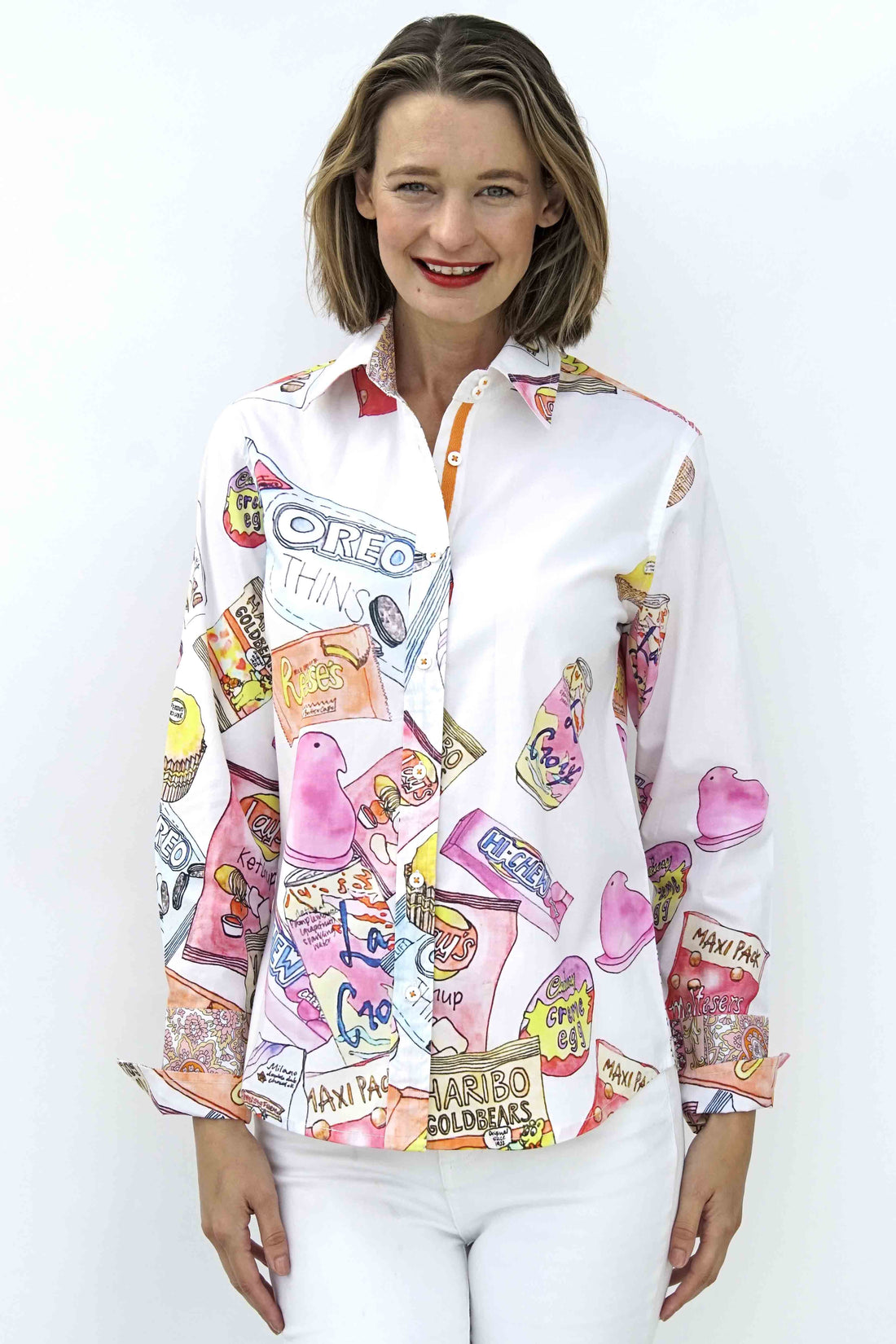 Dizzy Lizzie | Rome Shirt Lo Cal Print | Cloister Collection | SHIRTS