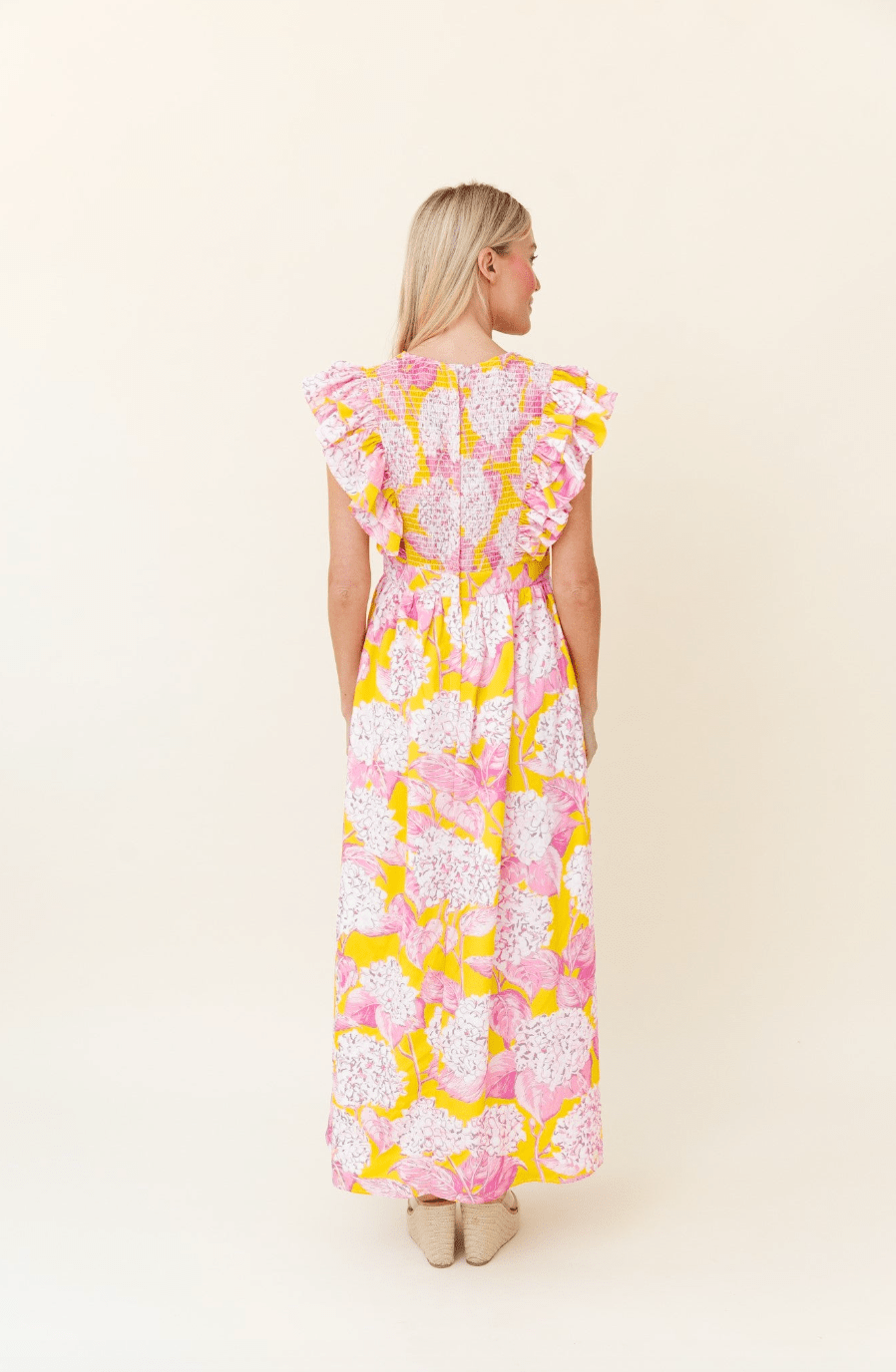 Sheridan French | Sheridan French | Stacey Dress in Pink Lemonade | Cloister Collection | CONTEMPORARY