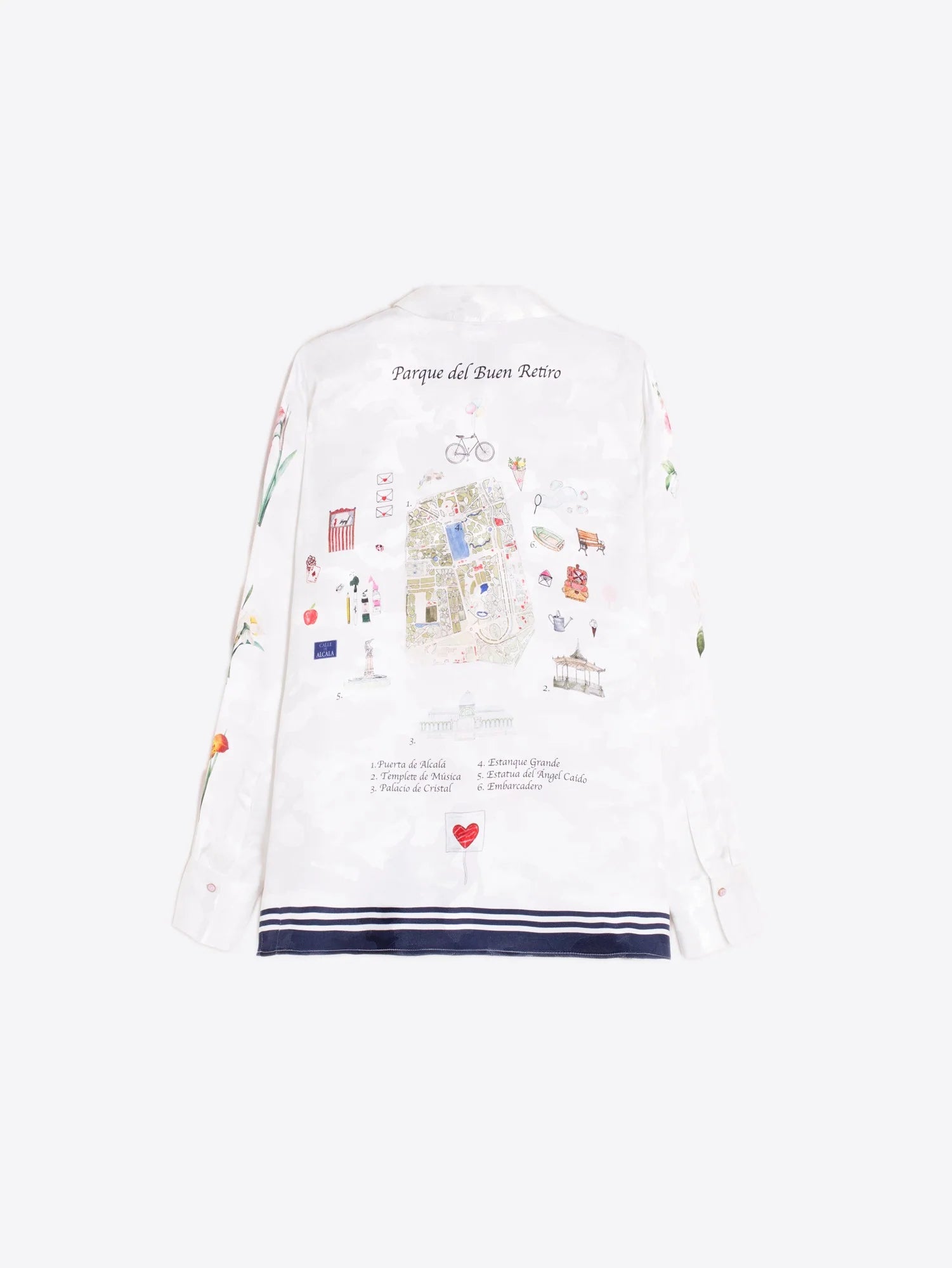 Jaquard Print Top