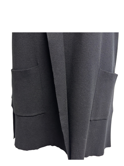 The H Edition | Black Notch Colar Vest