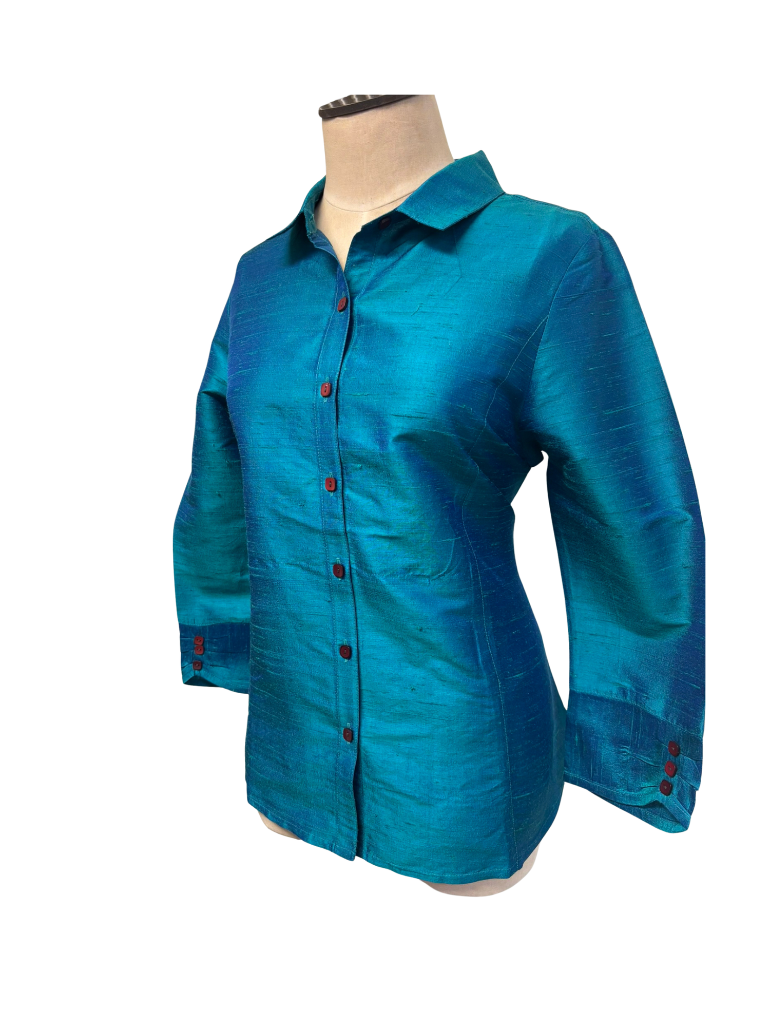 Anu By Natural | Silk 3/4 Sleeve Shirt